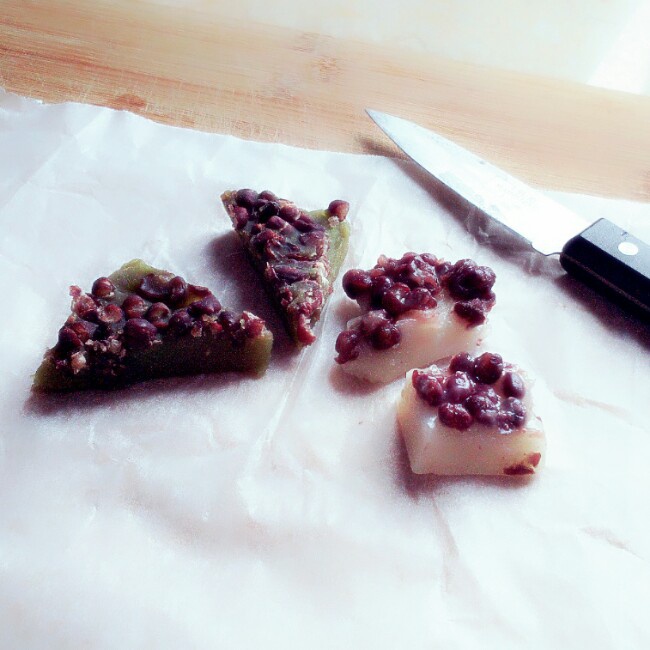 和菓子——水无月