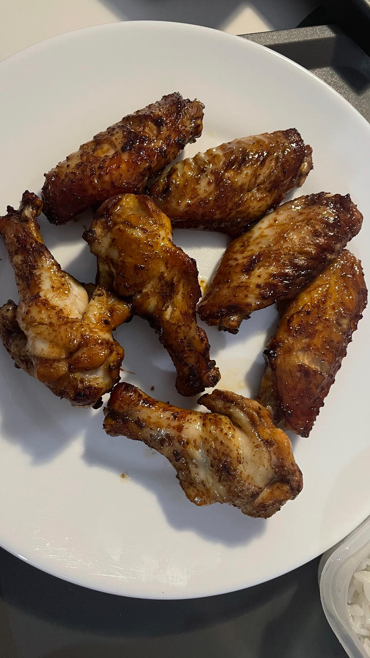 秒杀外面轻食店的所有鸡翅 吃了一次就彻底爱上(空气炸锅版)