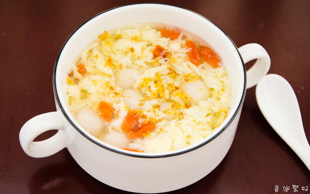 蛋花酒酿圆子