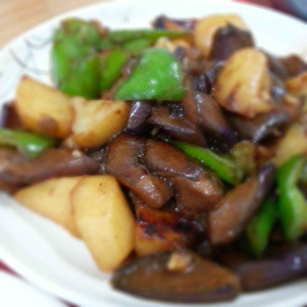 少油地三鲜