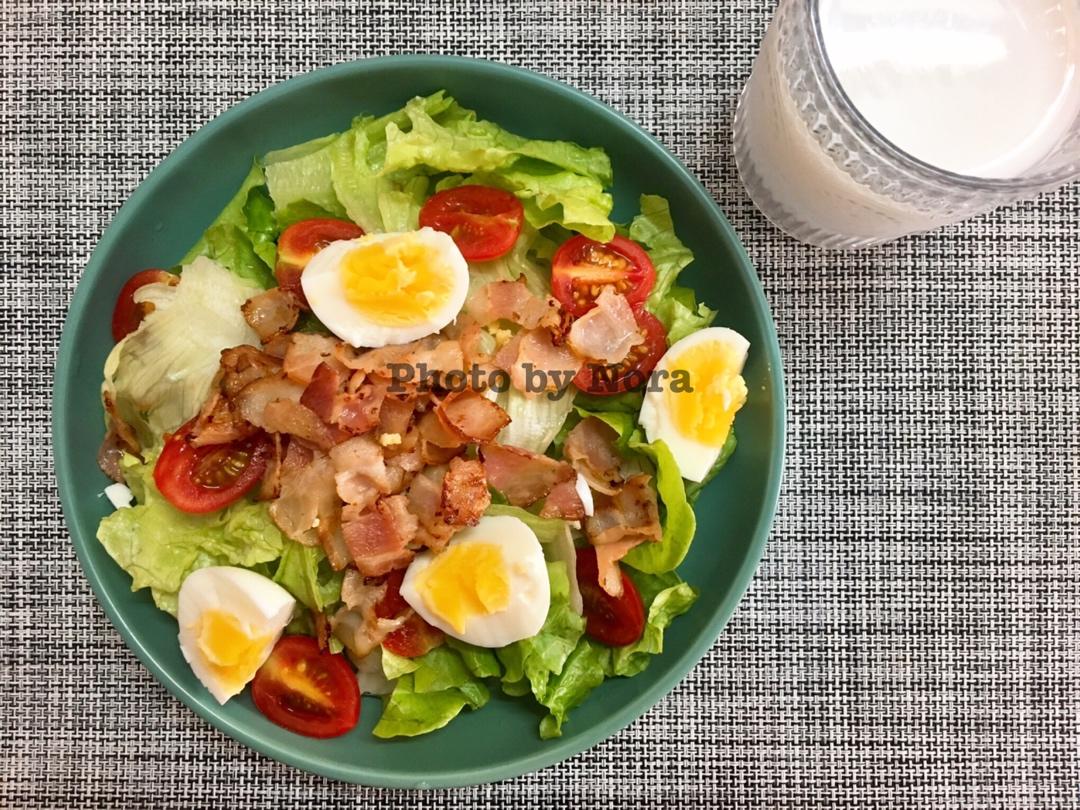蔬菜火腿沙拉