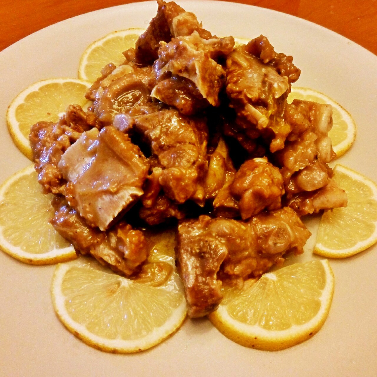 柠檬排骨