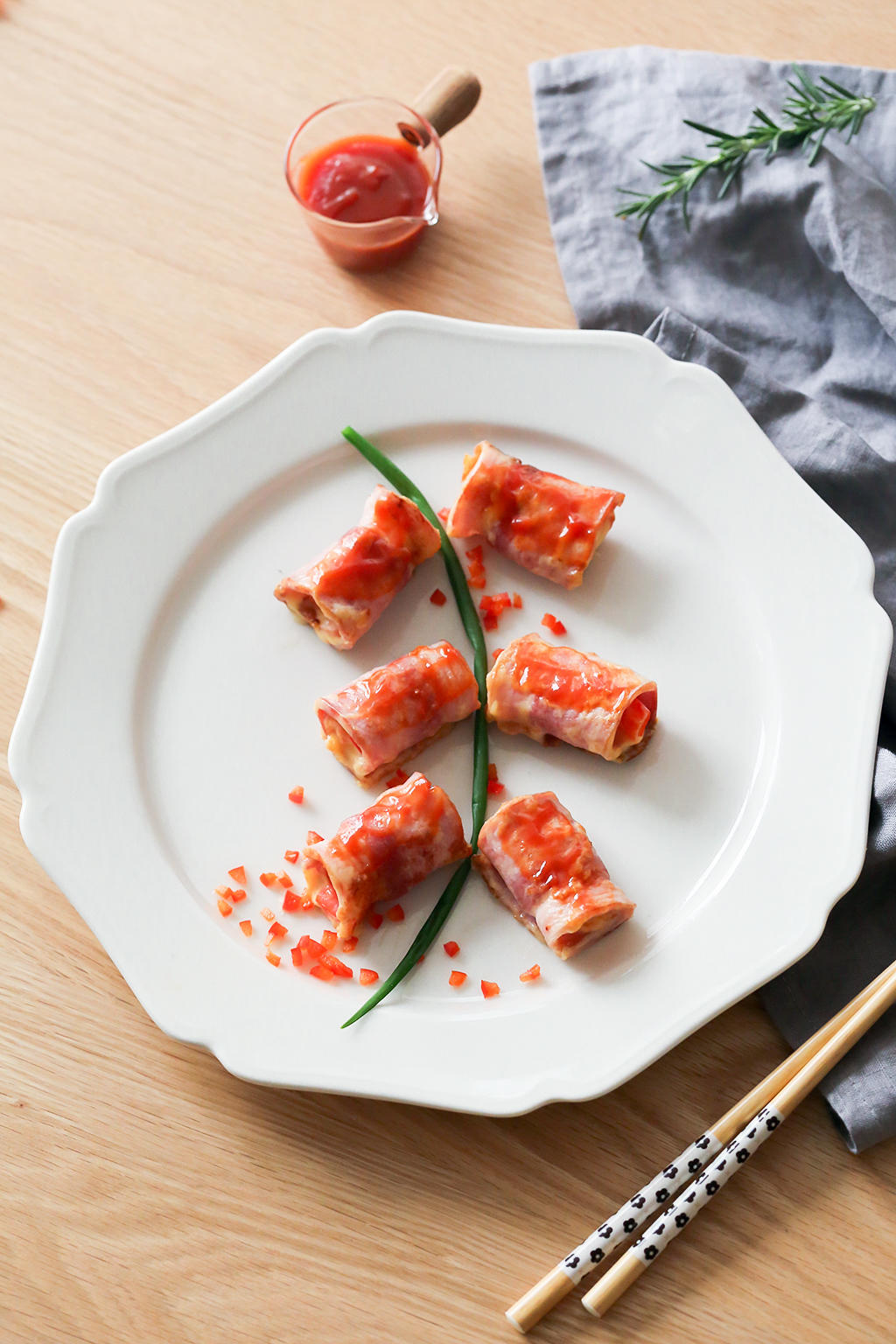 欢喜鞭炮--奶酪培根卷