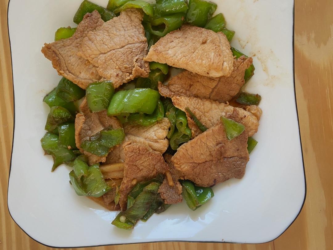 青椒炒肉