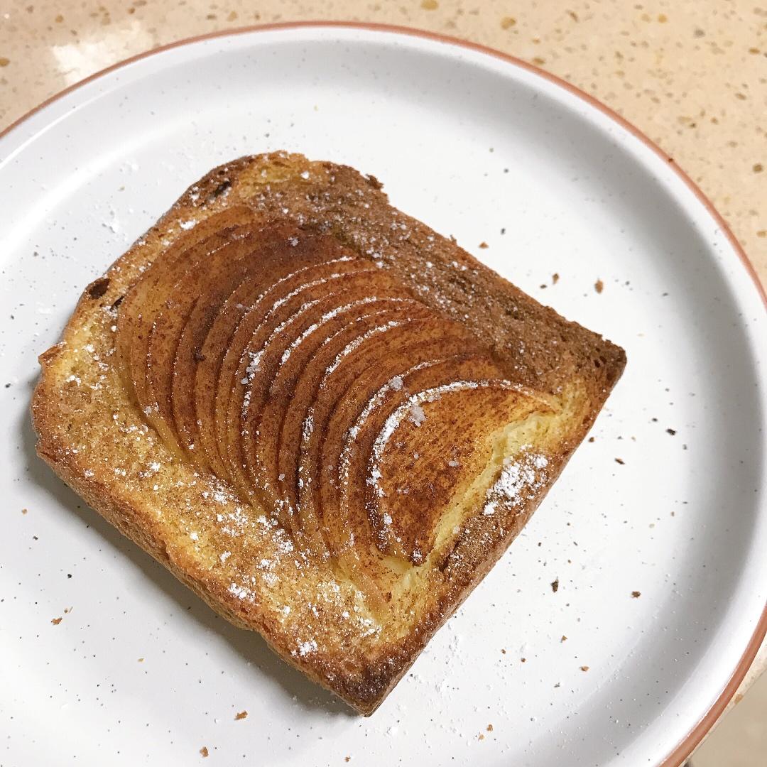 低热量吐司苹果派