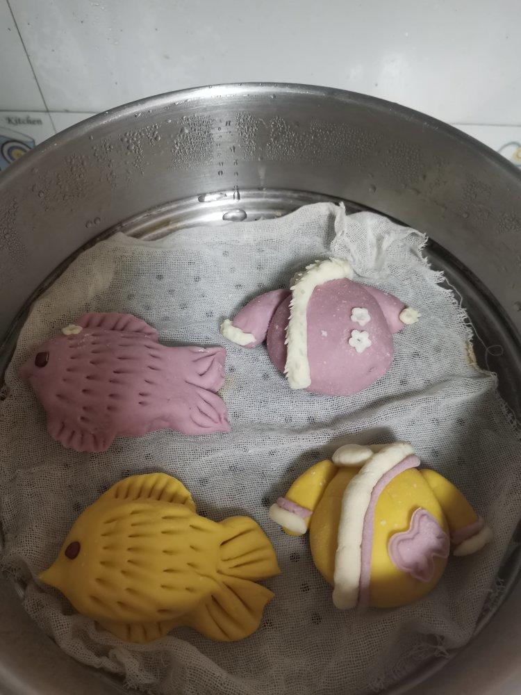 只有吞金兽，小棉袄来凑（马卡龙小棉袄卡通造型馒头）