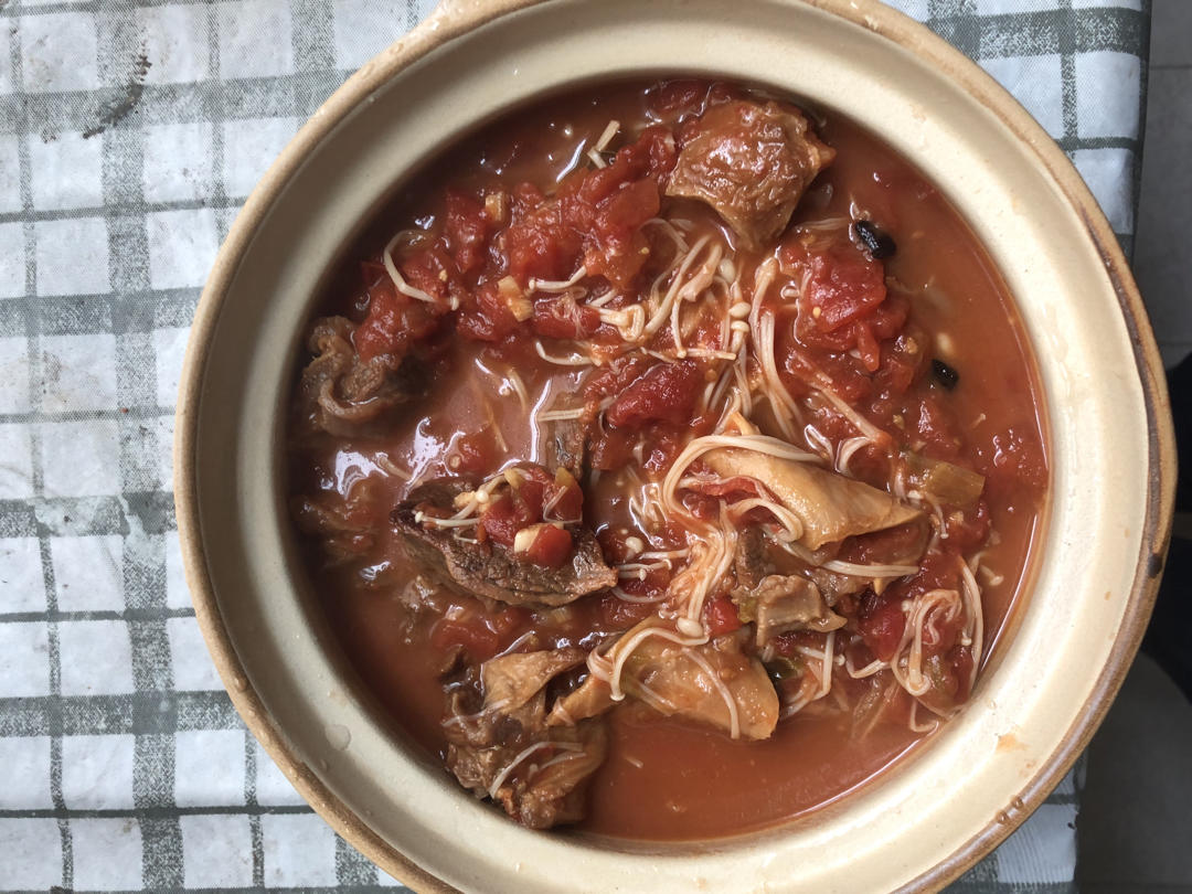 番茄土豆炖牛腩
