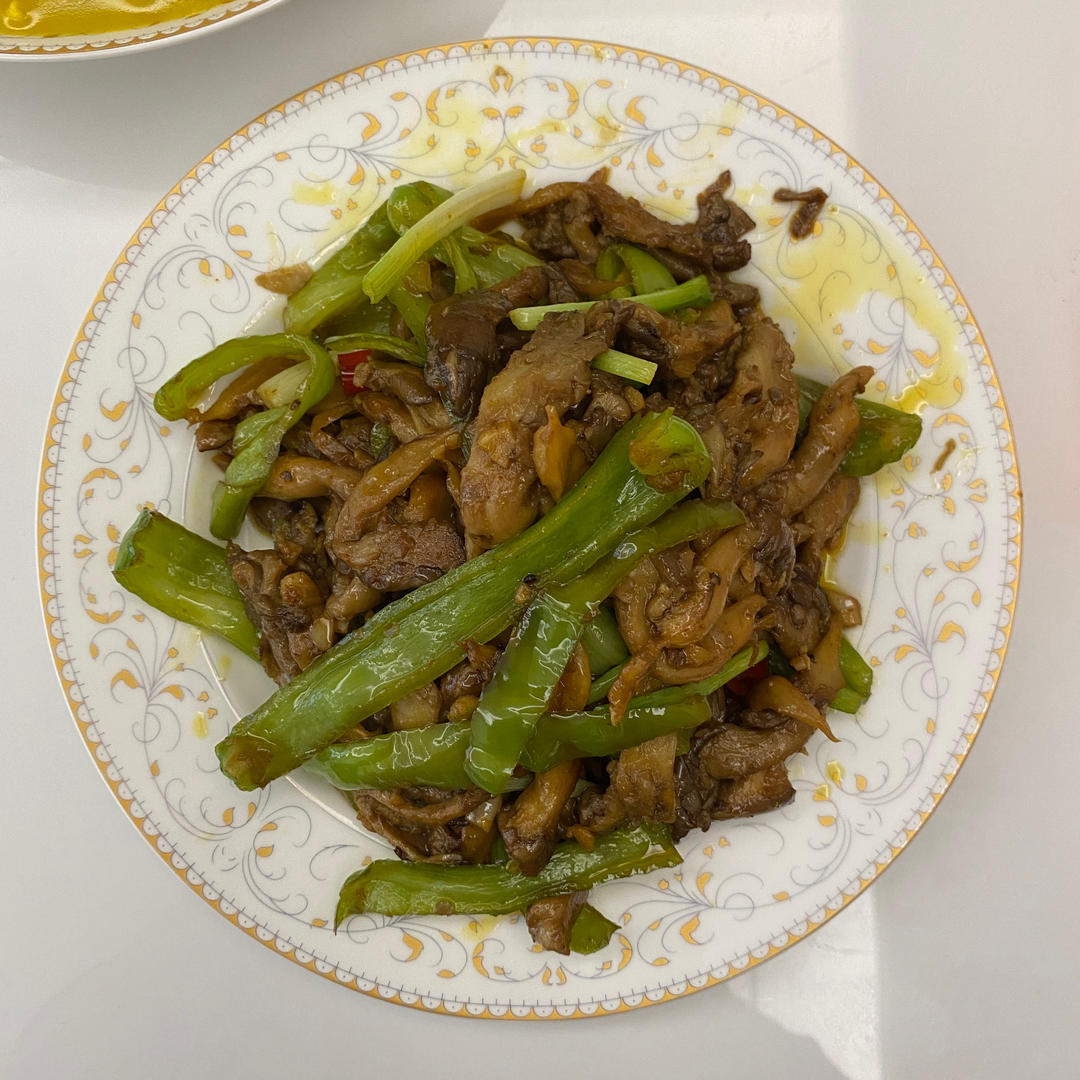 比肉还好吃的孜然平菇