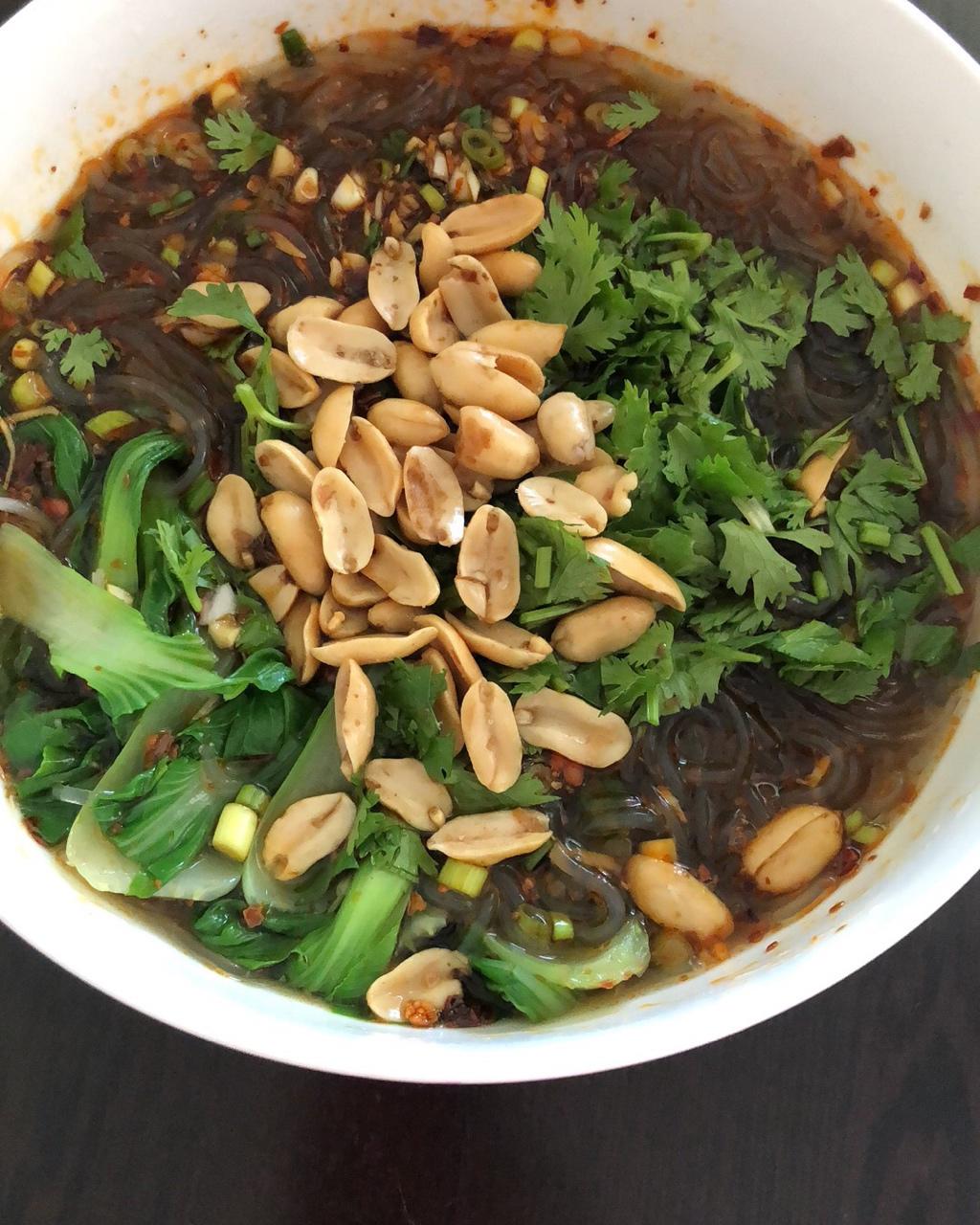 贻然自得做的酸辣粉