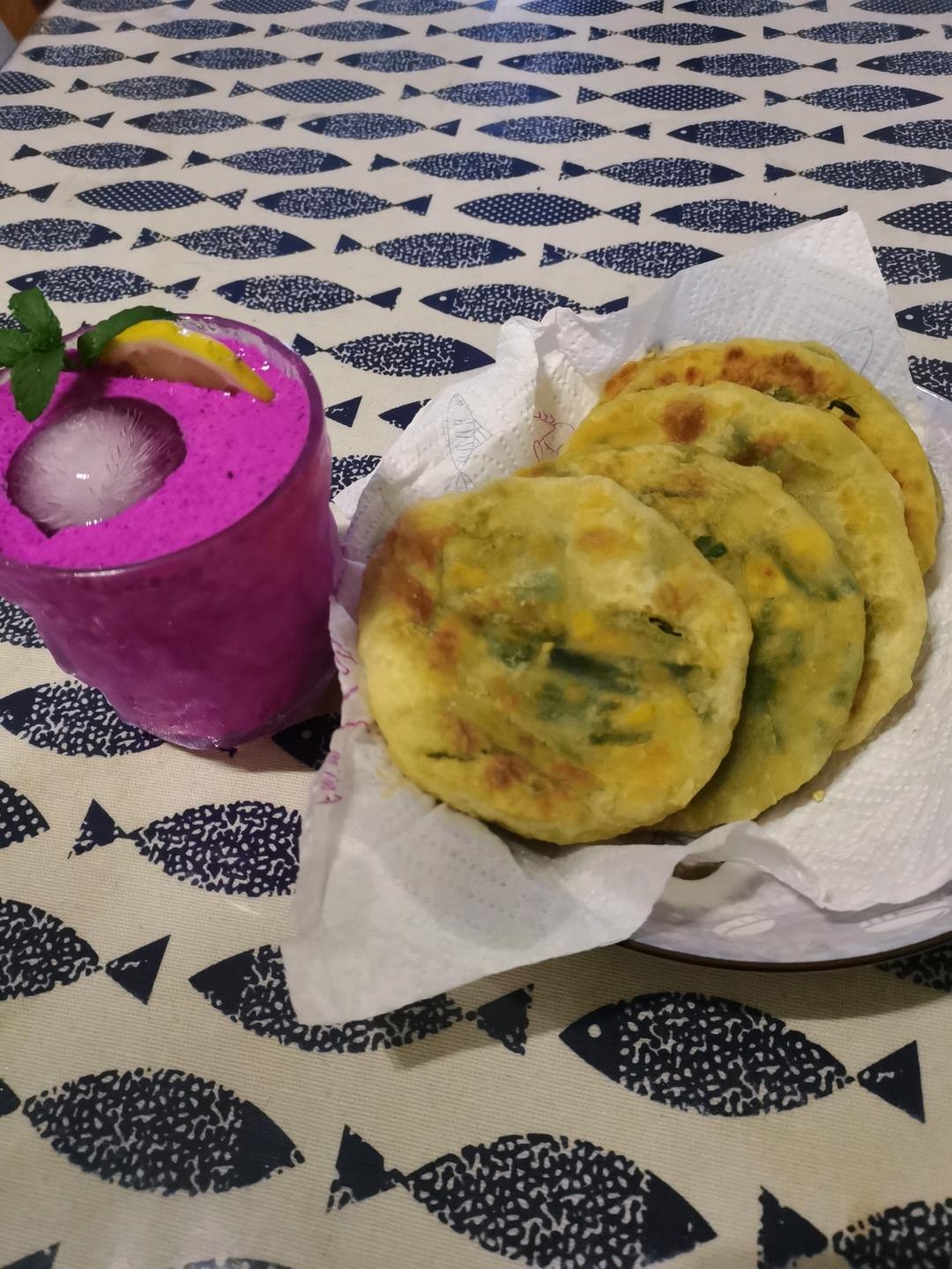 不一样的韭菜盒子（馅饼）