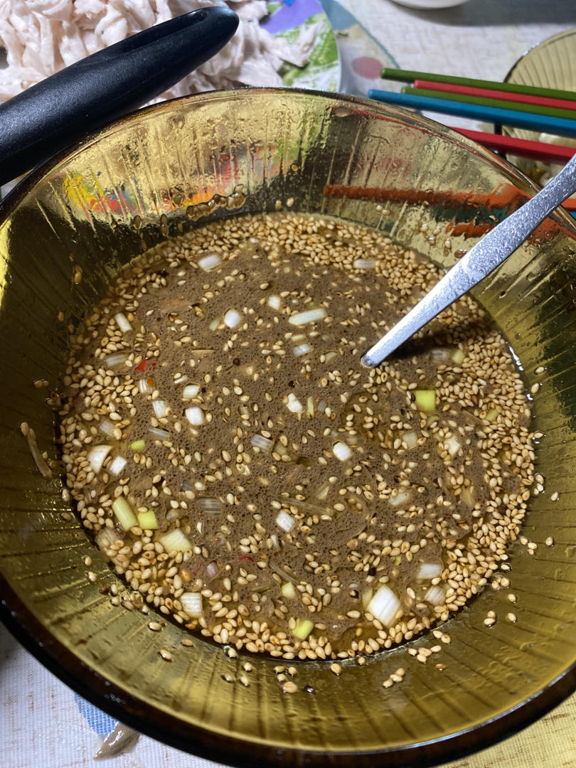 太香了 这个麻酱拌面我可以吃一辈子