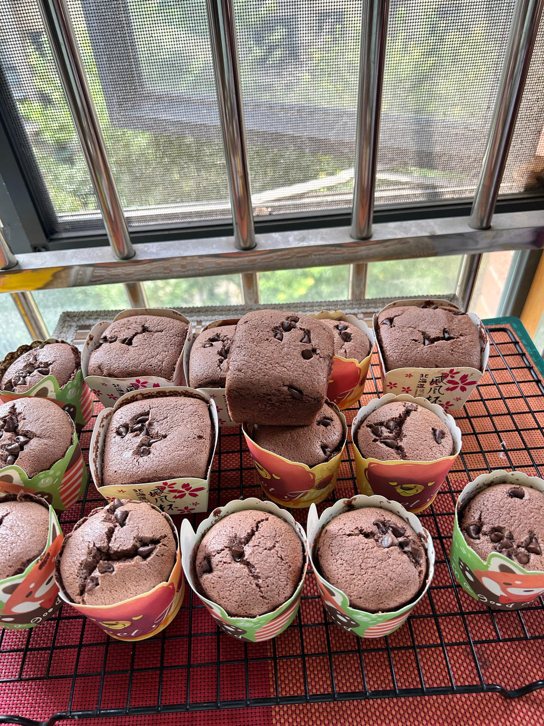 可可戚风蛋糕～8寸～百分百成功