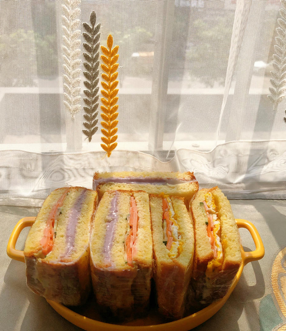 吐司这样吃-一周减脂三明治不重样