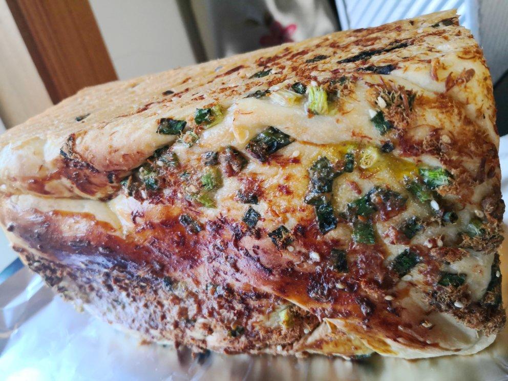 香葱肉松手撕吐司