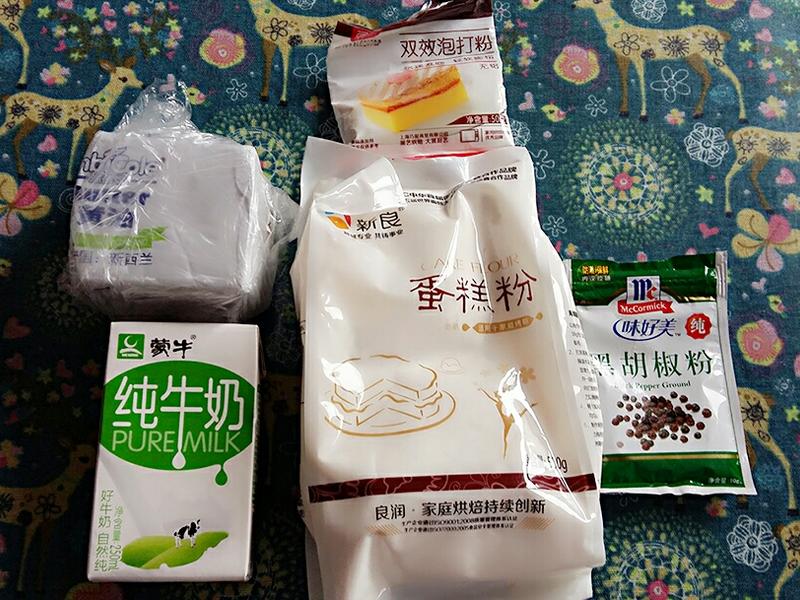 纯奶手撕吐司的做法 步骤1