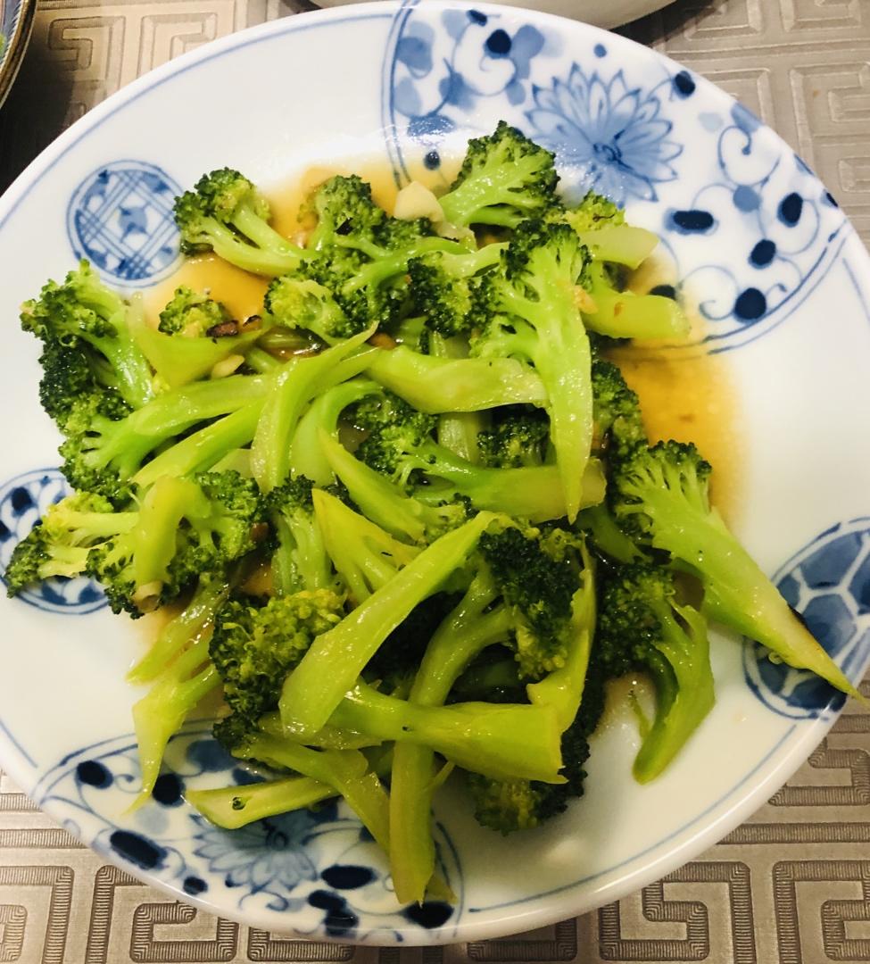 蚝油蒜蓉西兰花