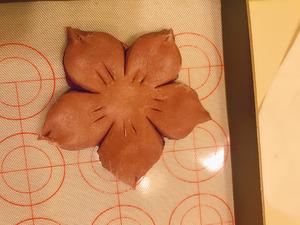 紫薯桃花酥的做法 步骤14