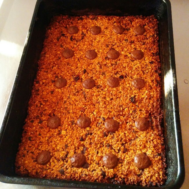 坚果巧克力能量块