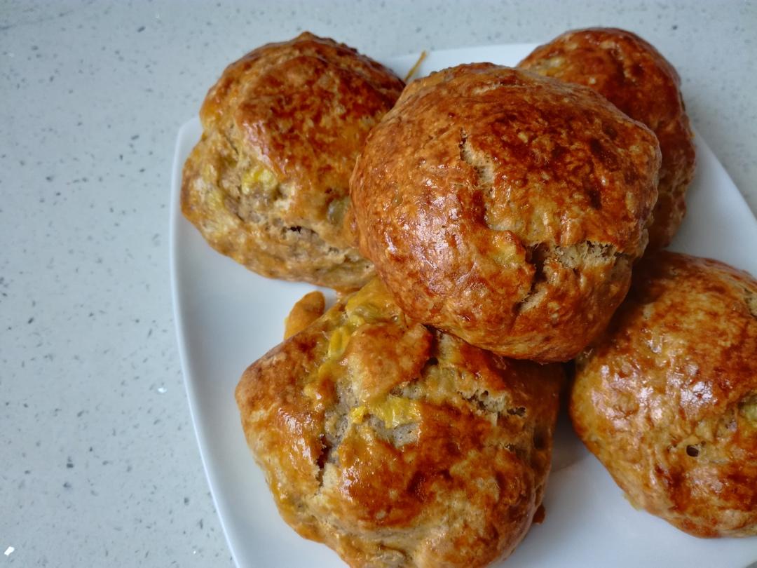 （低脂）全麦香蕉司康