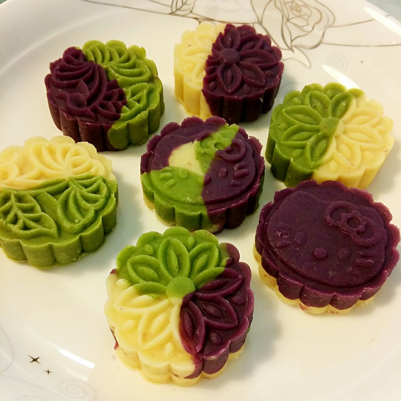 紫薯山药糕