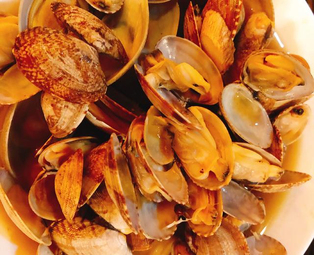 花雕糟香煮蛤蜊的做法