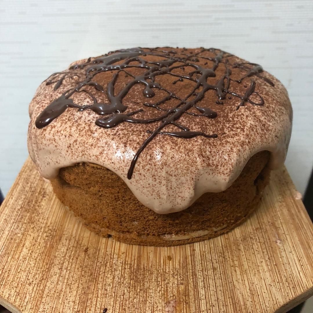 #视频教程#有灵魂的脏脏蛋糕，戚风生涯的巅峰之作，劣狐狐烘焙