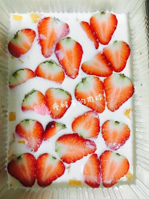 木瓜草莓花胶冻-超高颜值的做法 步骤8