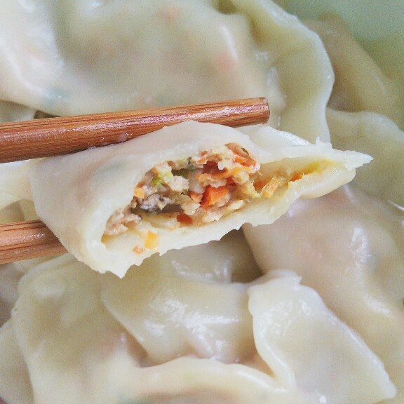 香菇肉馅饺子