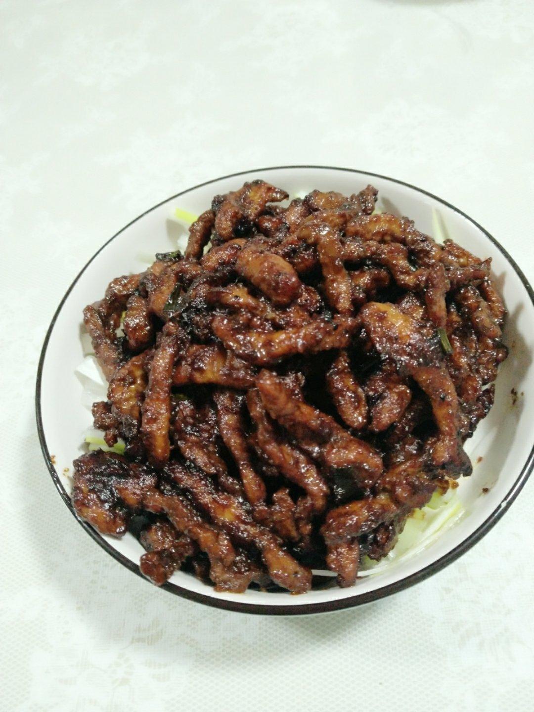京酱肉丝