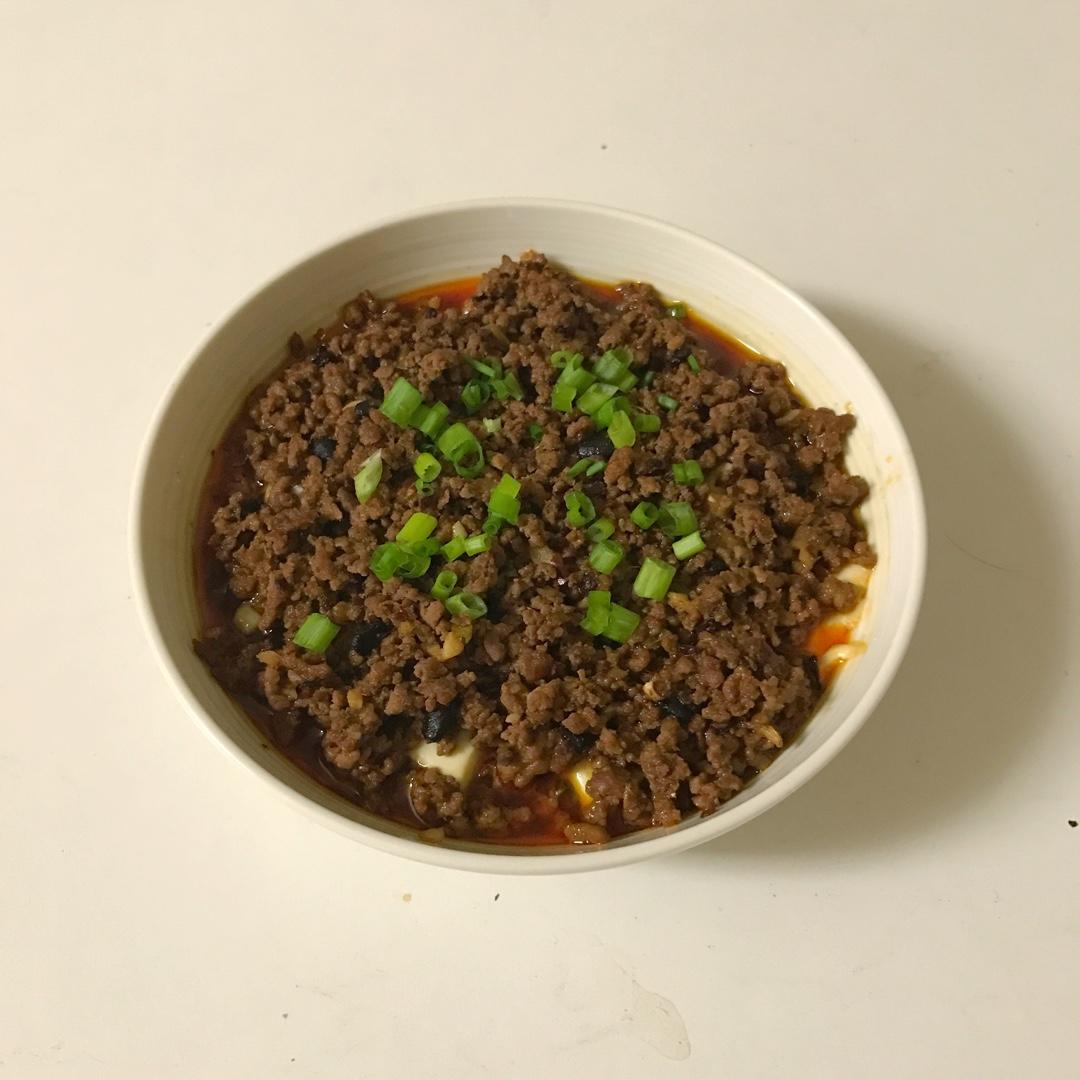 肉末蒸豆腐