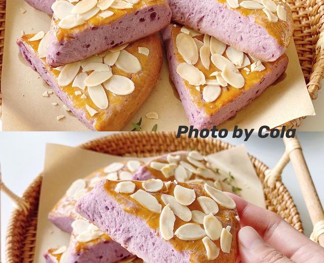 奶香紫薯司康🍠的做法