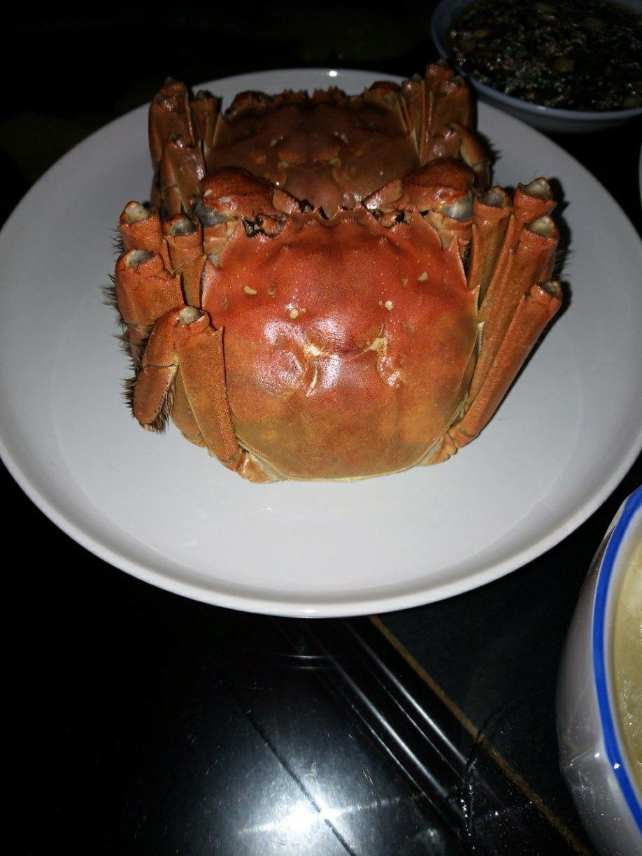 清蒸大闸蟹