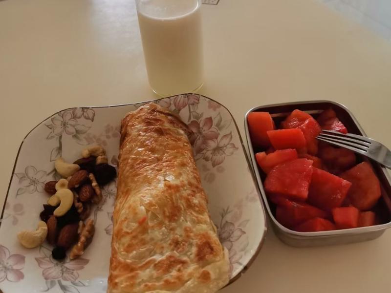 纯奶手撕吐司的做法 步骤1