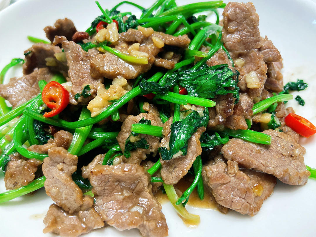 香菜牛肉