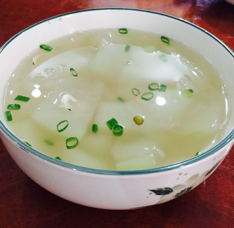 冬瓜虾皮汤