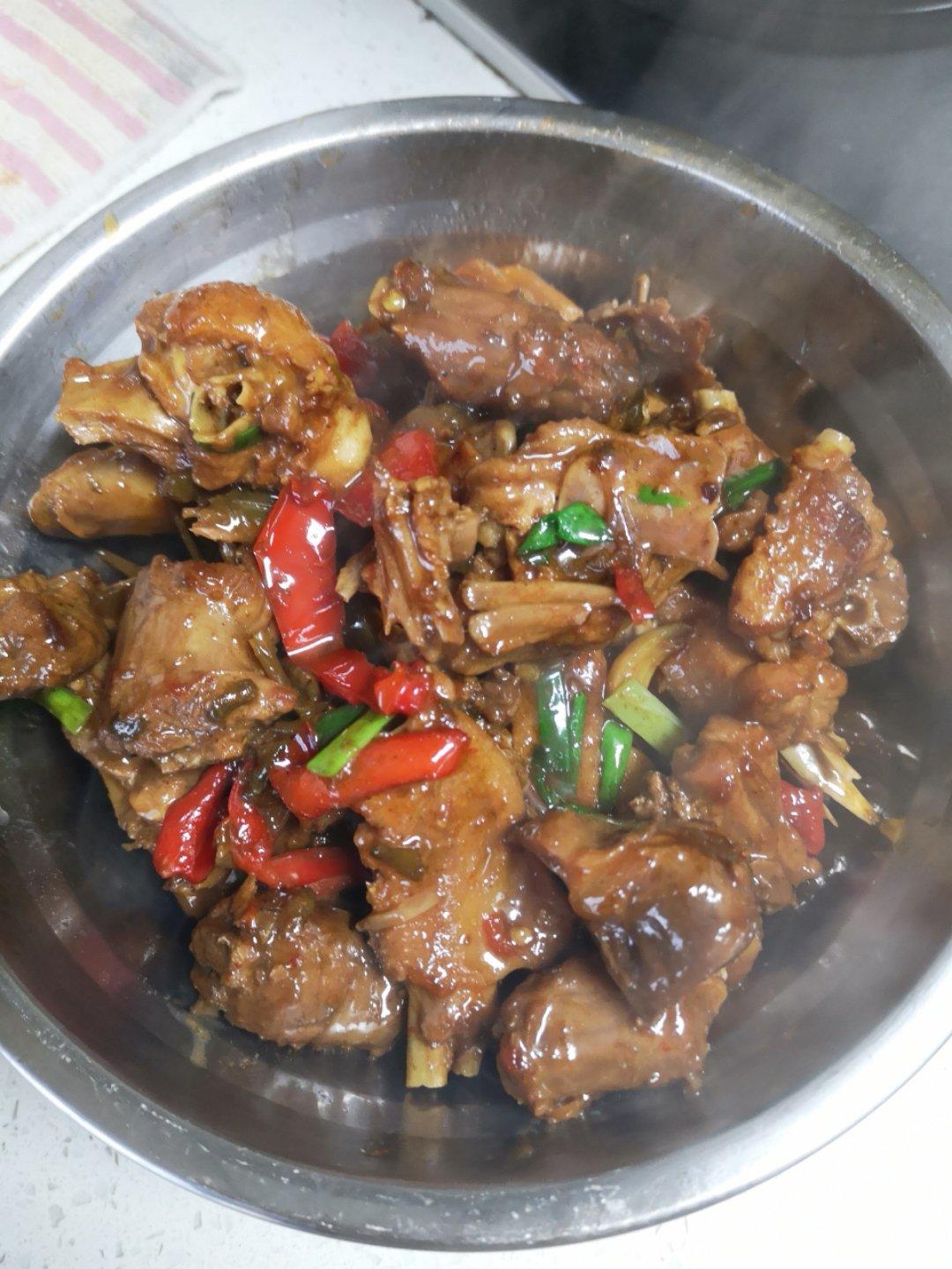 炒鸭