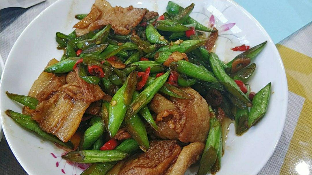 四季豆炒肉