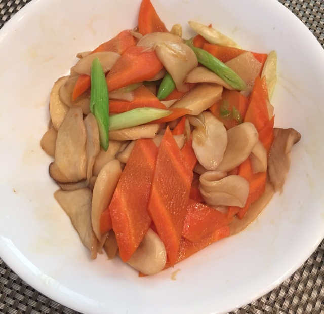 老丁的私房菜-美极杏鲍菇