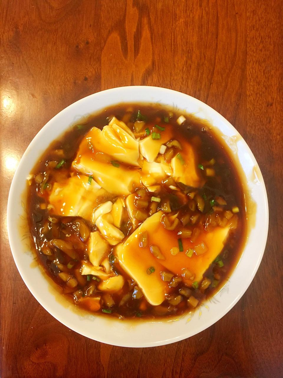 tiffanyqqq做的鲜香卤汁豆腐脑