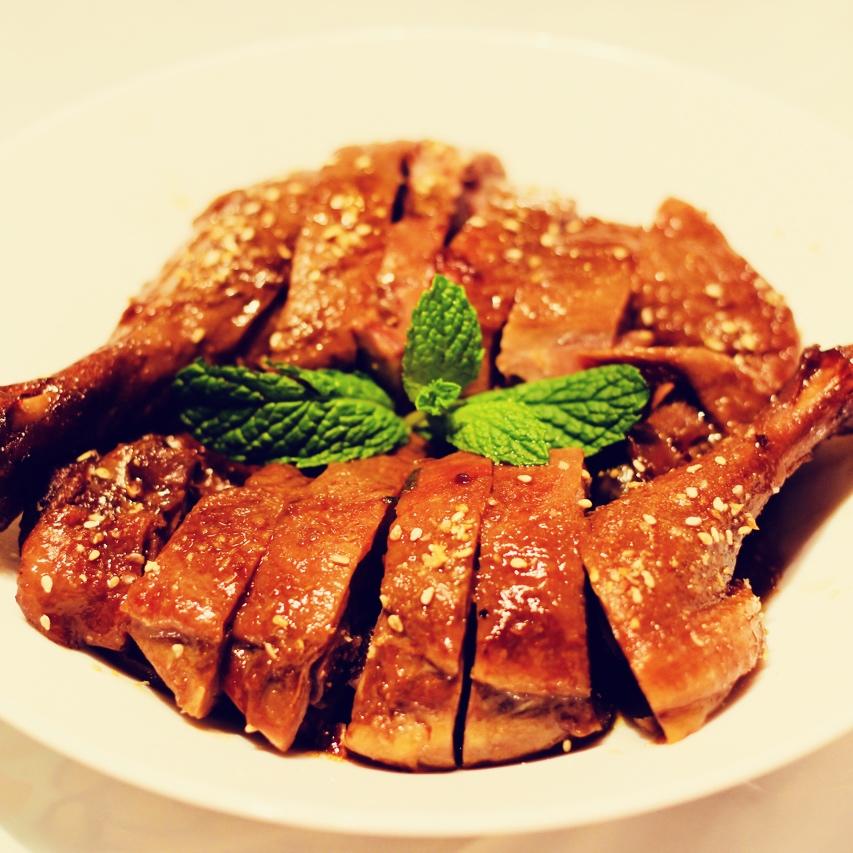 做蔡澜做的蜜汁烤鸭腿