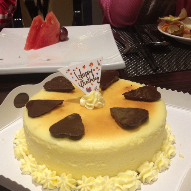 做过 梳乎厘芝士蛋糕 给朋友的生日蛋糕,改