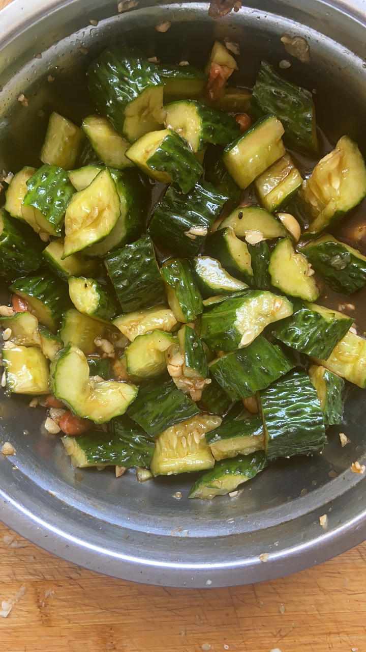 🔥5分钟完成✅巨好吃的凉拌黄瓜❗️清脆爽口‼️