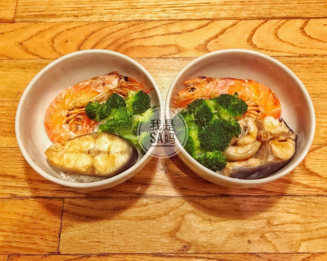 儿童餐-鱼虾饭