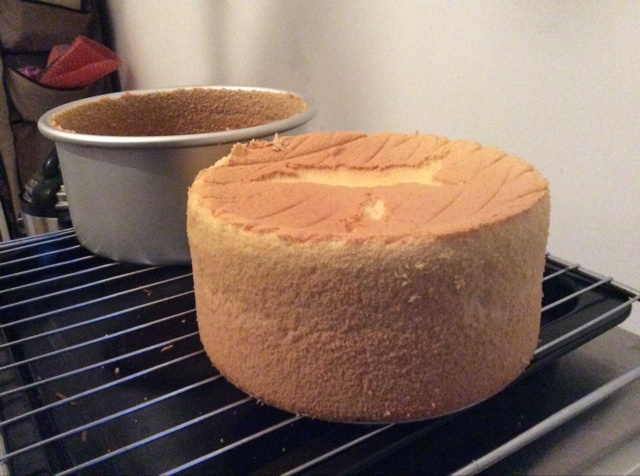 超好记八寸戚风蛋糕（后蛋法）