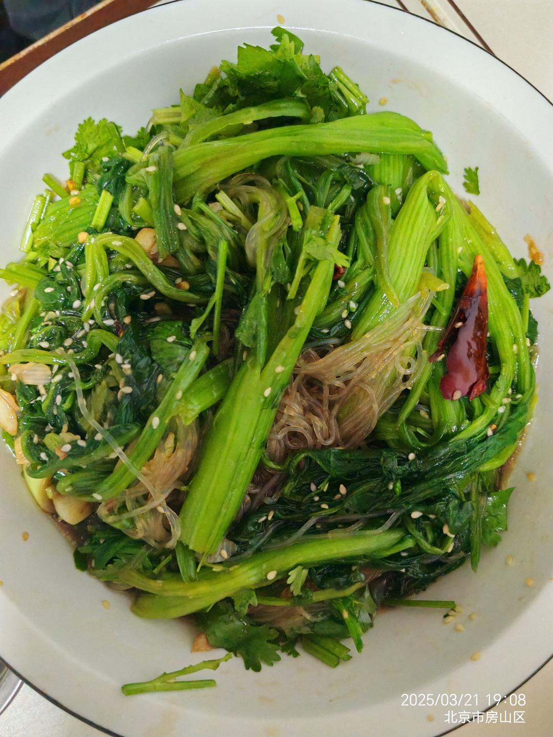 万能凉拌菜料汁（凉拌菠菜粉丝）