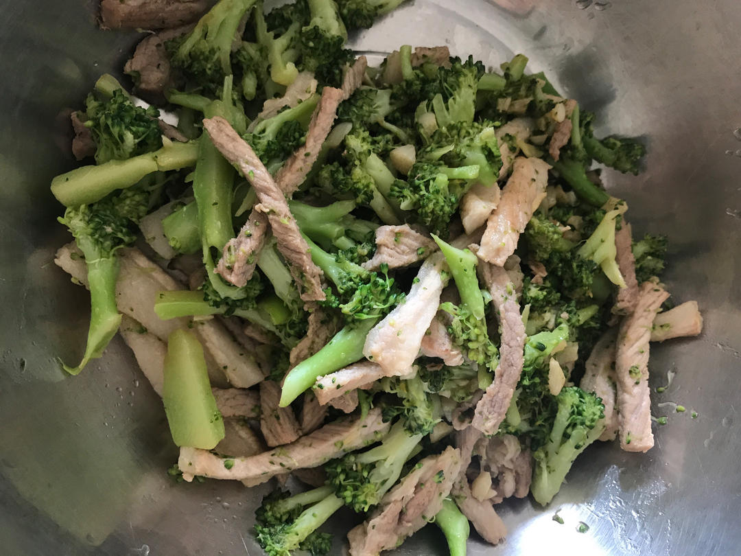 西兰花炒肉