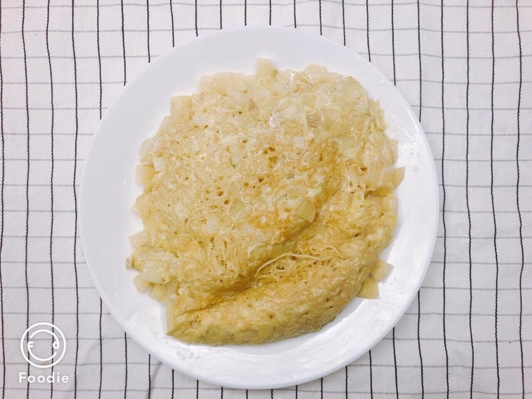 方便面煎蛋饼