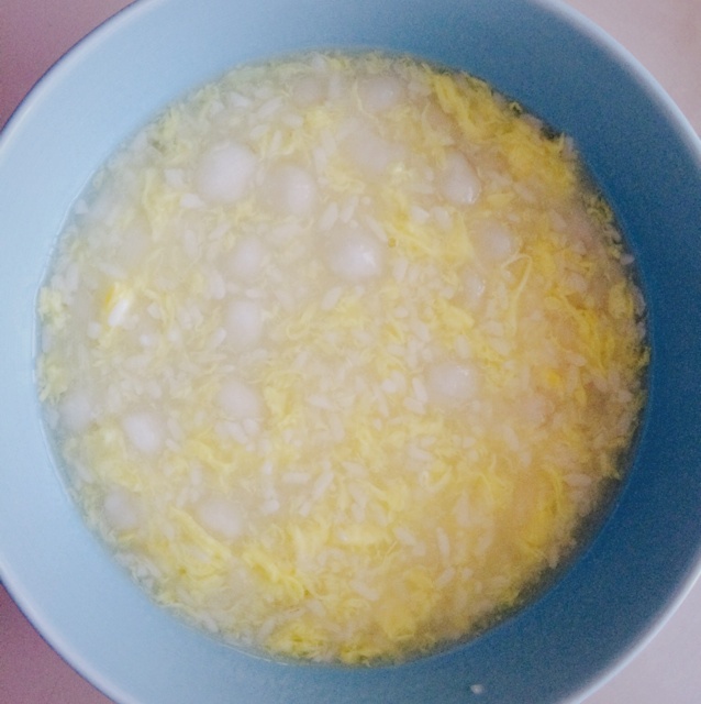 蛋花酒酿圆子