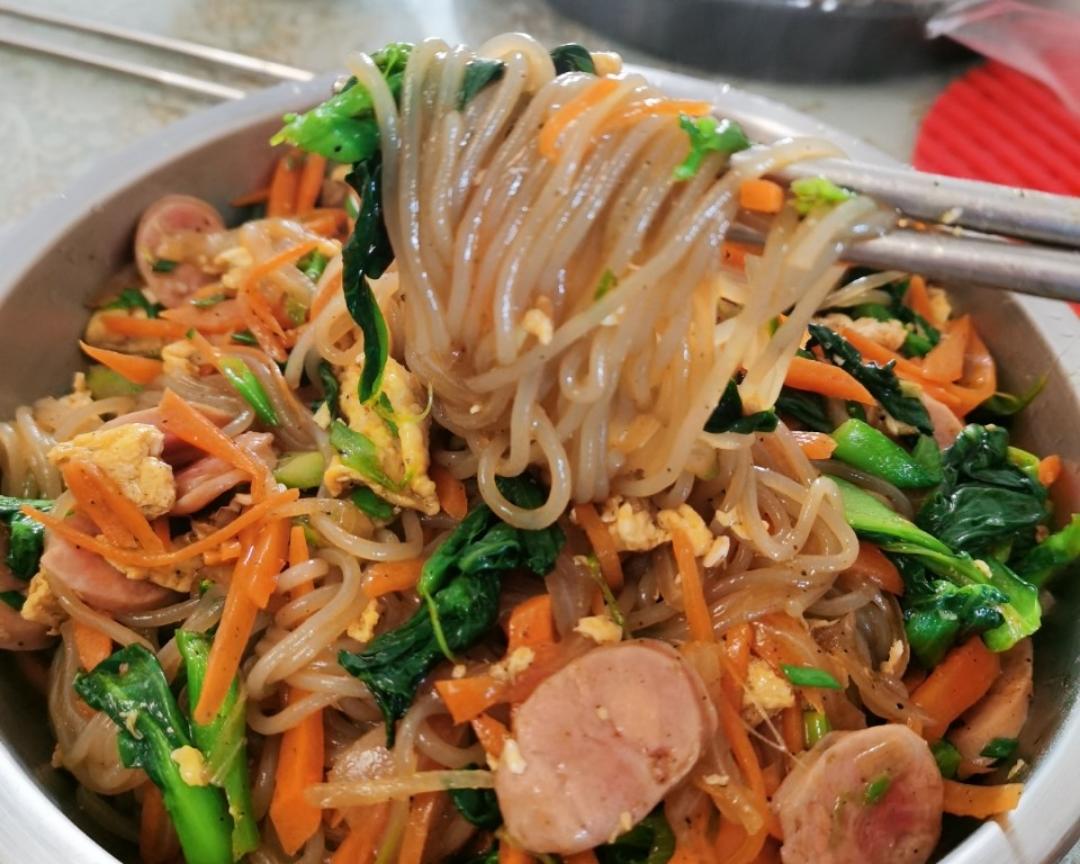 炒红薯粉