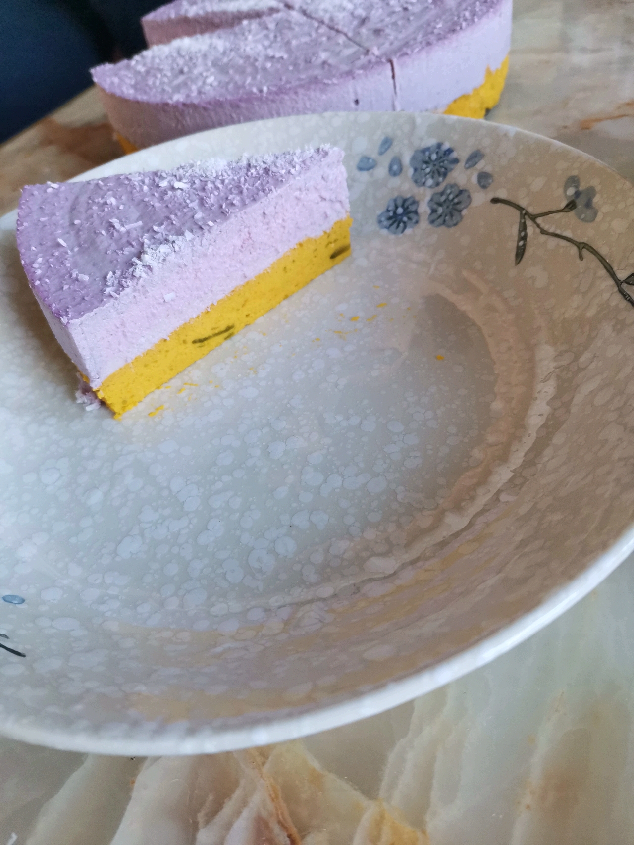南瓜紫薯生日蛋糕，每年更新（原食）